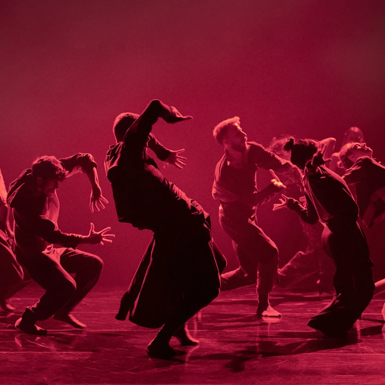 A still from ‘Wild Poetry’, choreographed by Hofesh Shechter and performed by the GöteborgsOperans Danskompani.
