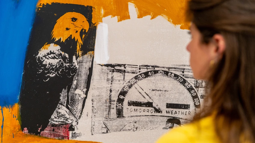 Ausstellungsansichten Robert Rauschenberg