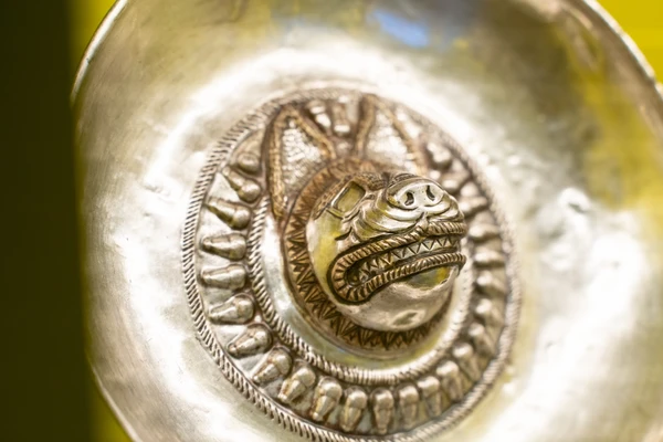 Tivissa Silver Treasure, Silver Bowl with a Dog's Head