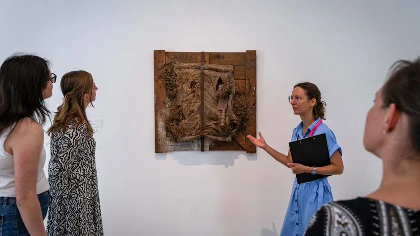 Ausstellungsansicht Touch im Forum Frohner