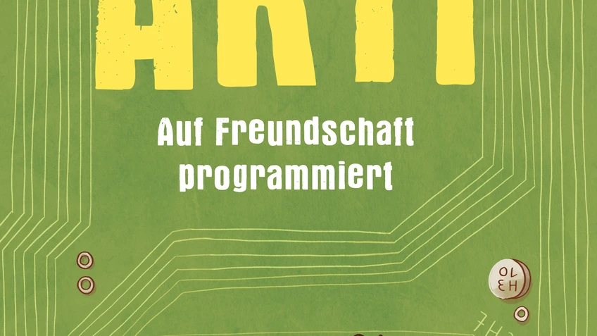 Buchcover Tobias Elsässer "ARTI - Auf Freundschaft programmiert"