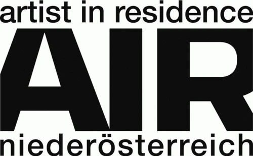 Logo artist in residence Niederösterreich