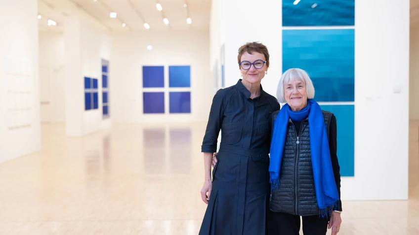 Gerda Ridler und Inge Dick