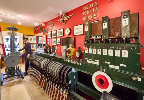 Altes Eisenbahnstellwerk
