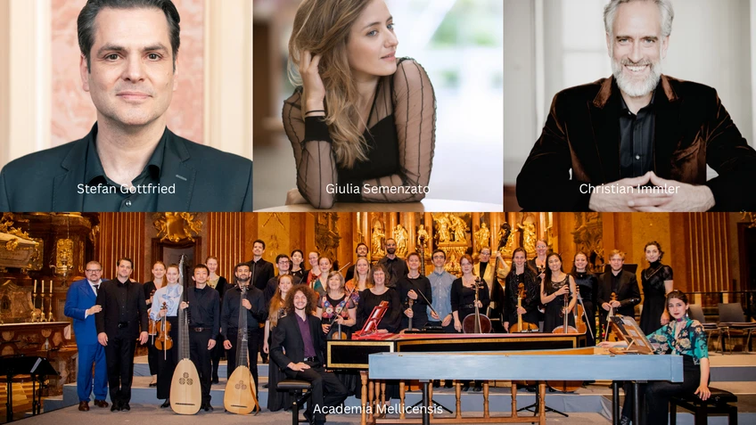 Internationale Barocktage Stift Melk 2026 Programmfoto für das Konzert Il Fonte della Salute