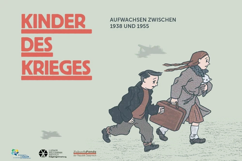 Abbildung mit Illustration zum Katalog "Kinder des Krieges"