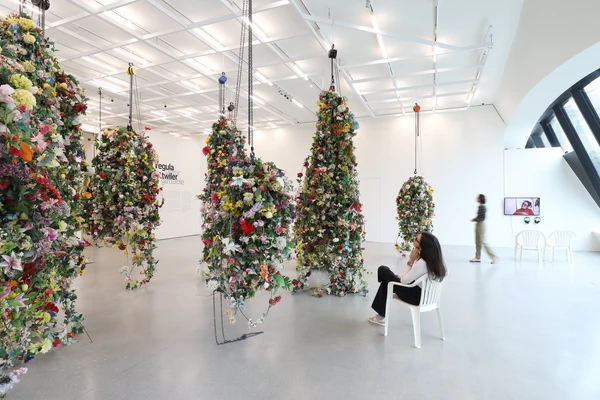 Ausstellungsansicht in Regula Dettwiler