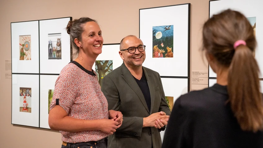 Ausstellungsansicht Sehnsucht Wald