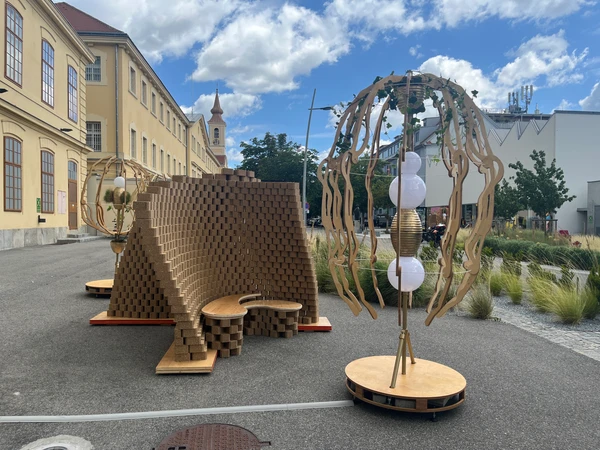 Ausstellunsansicht von Seeds of Life