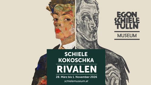 Headerbild für die neue Egon Schiele Museum Tulln Ausstellung 2026