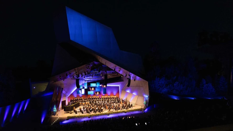 Concert at the Wolkenturm in Grafenegg