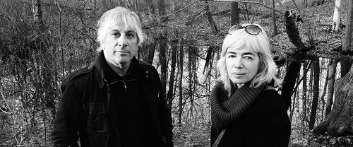 Portrait photo of Lee Ranaldo and Leah Singer