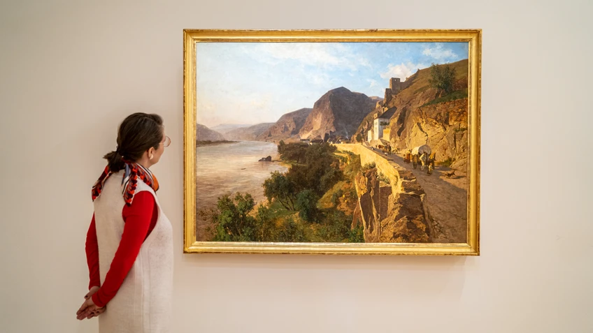 Ausstellungsansicht Unterwegs