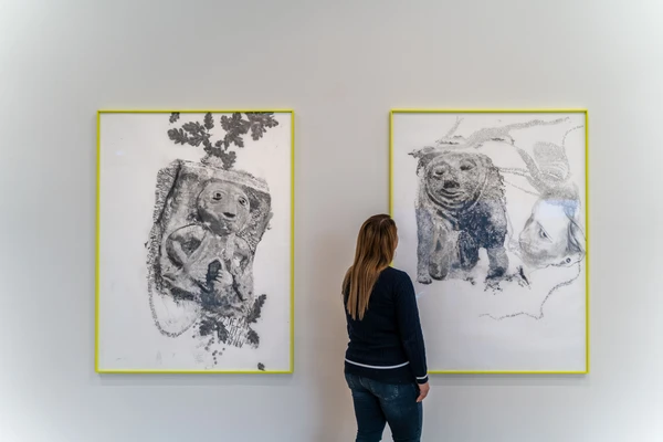 Ausstellungsansicht Iris Andraschek