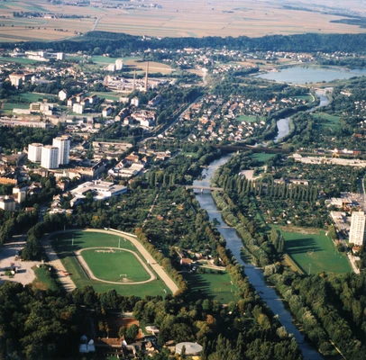 Flugansicht Rennbahn St. Pölten