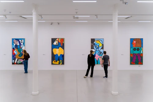 Exhibition view Joe Bradley