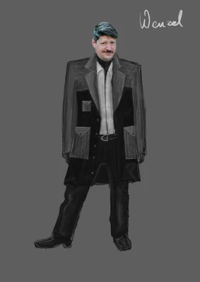 Kostümentwurf für das Schauspiel "Das Ministerium der Wahrheit"