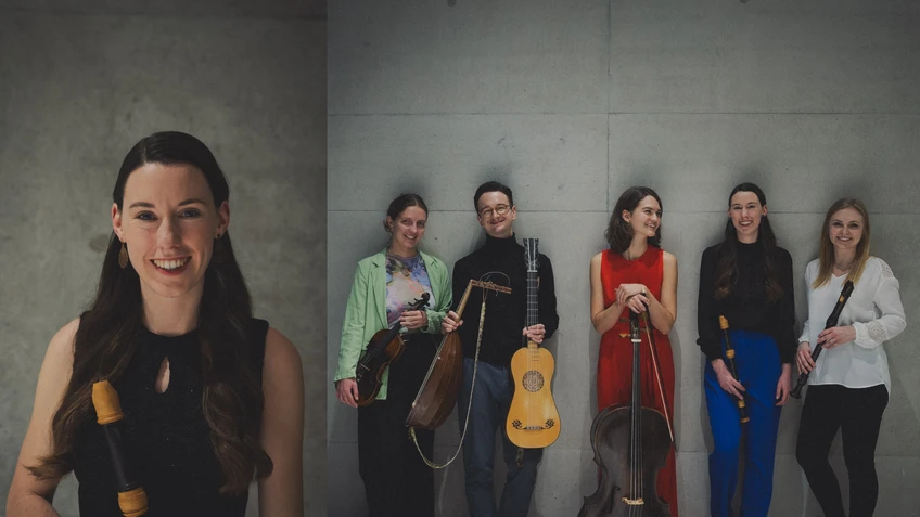 Programmfoto IBT26 >La Monica< mit dem Ensemble Vagando und Sara Glanzer