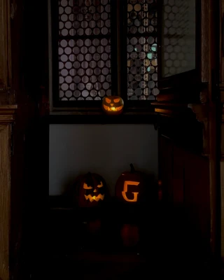 Kürbisse im Schloss Grafenegg