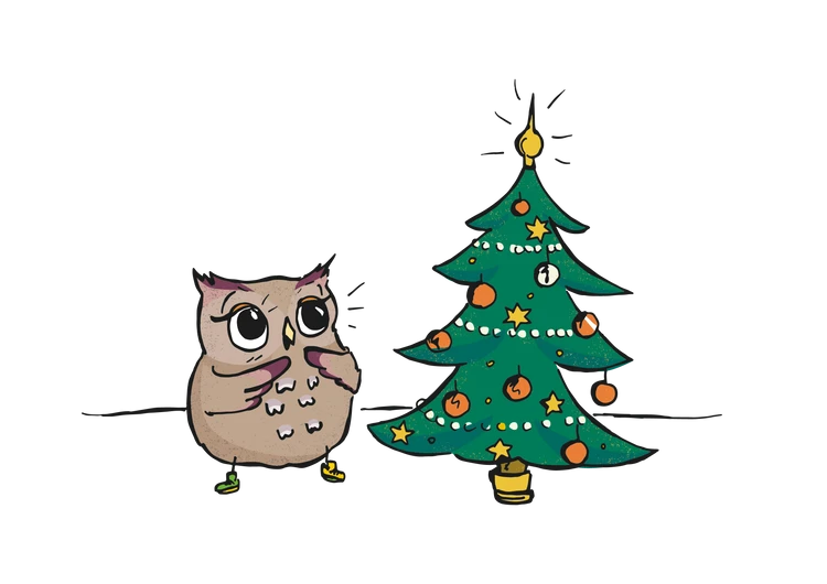 Poldi zu Weihnachten
