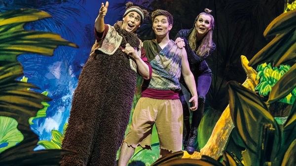 Bühnenbild Dschungelbuch - das Musical