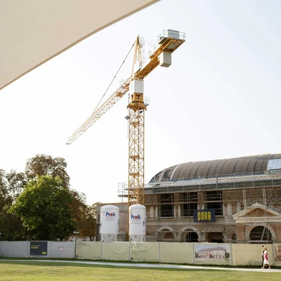 Baustelle Reitschule Grafenegg