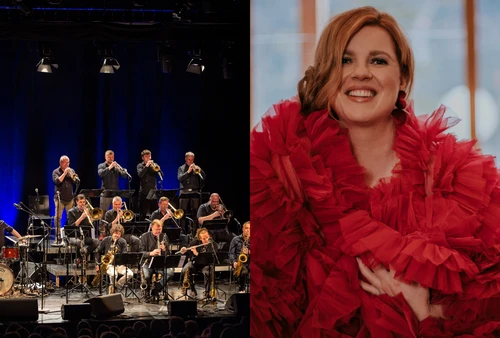 Tischlerei Melk Kulturwerkstatt Frühjahr 2026 Programmfoto Lungau Big Band feat. Simone Kopmajer