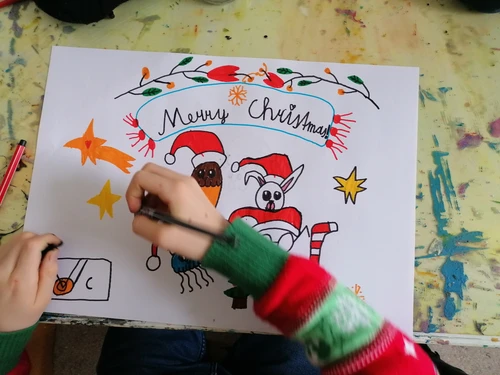 Weihnachtswerkstatt im Kunstatelier