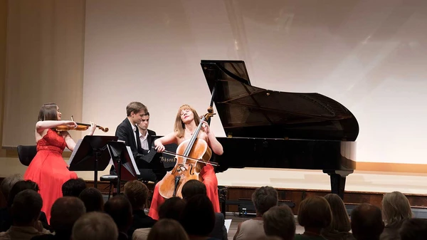 Ensemble on stage