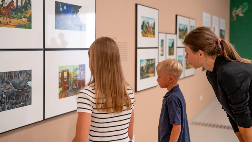 Exhibition view Grüffelo