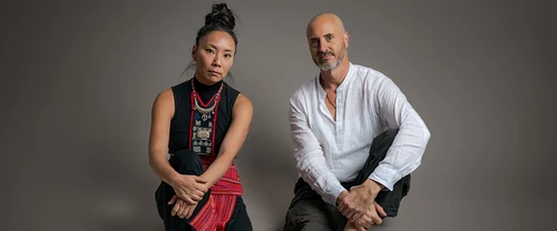 Portrait photo of Karin Nakagawa and Manfred Bernard