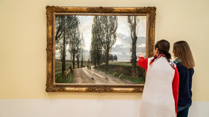 Ausstellungsansicht Unterwegs