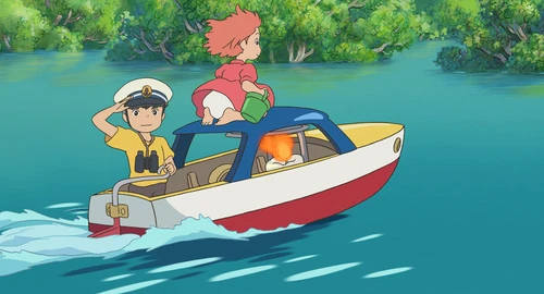 Zeichentrick Filmszene aus "Ponyo"
