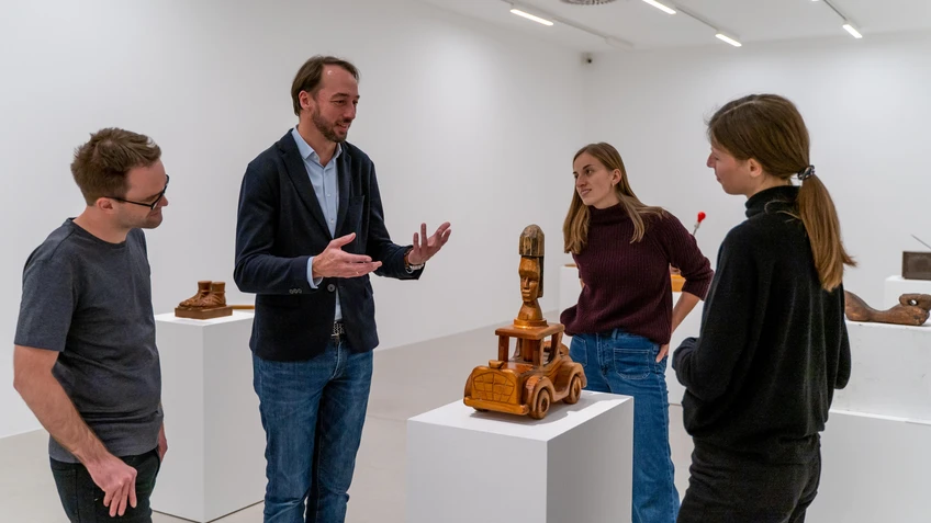 Ausstellungsansicht in  Joe Bradley