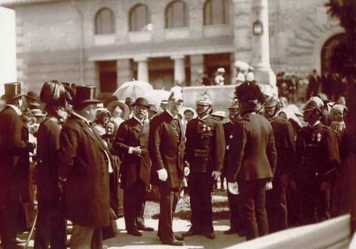 Eröffnung des Museum Carnuntinum 1904