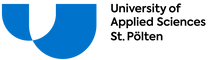 Logo von der University of Applied Sciences St. Pölten, ehemals FH St. Pölten.