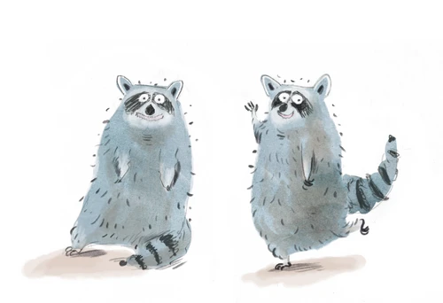 Astrid Henn Sketches of black bears