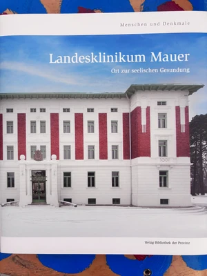 Foto von einem Buch mit dem Titel Landesklinikum Mauer