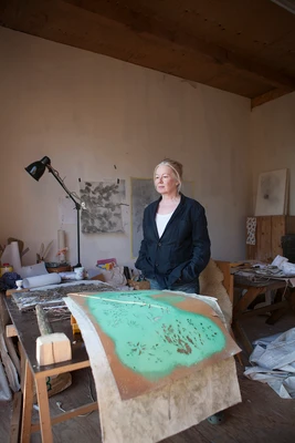 Iris Andraschek, portrait