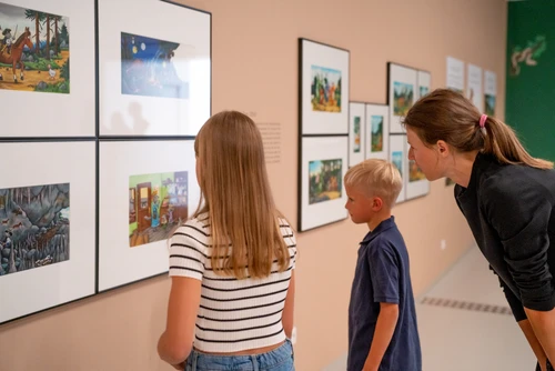 Ausstellungsansicht Grüffelo