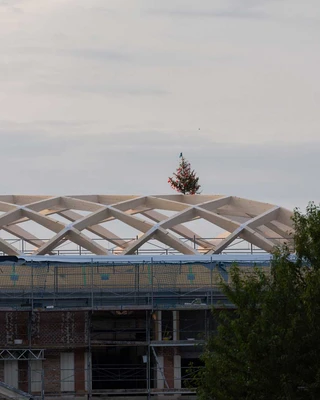 Baustelle Rudolf Buchbinder Saal