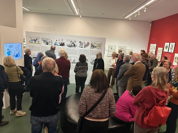 Art association in the Oliver Schopf exhibition