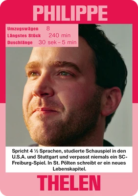 Ensemble-Quartettkarte von Philippe Thelen