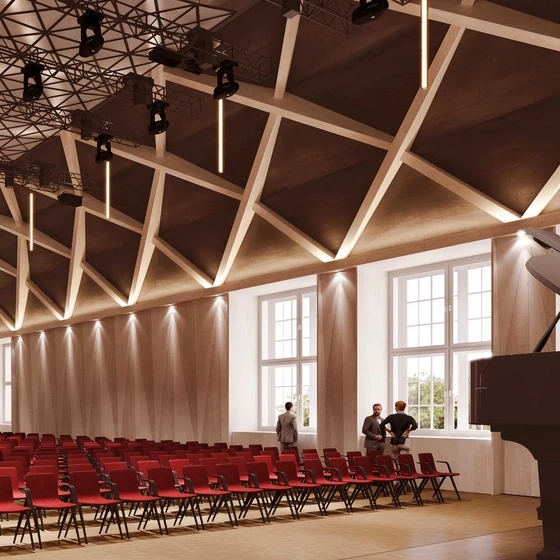 Visualisierung Rudolf Buchbinder Saal