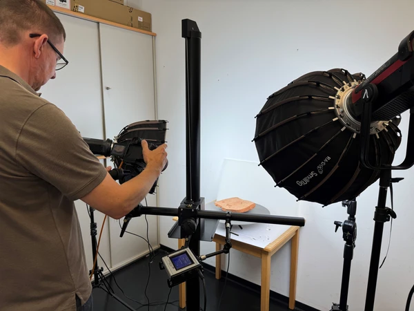 Image based modelling eines Originalfundes 