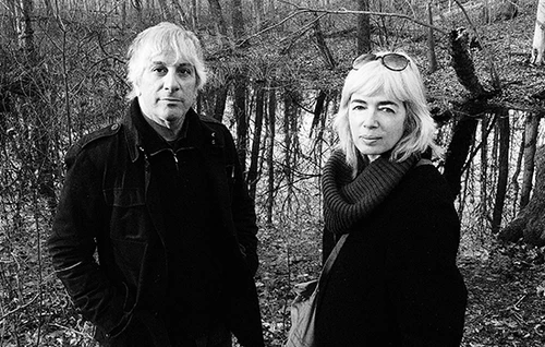 Portrait photo of Lee Ranaldo and Leah Singer