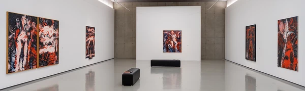 Room view in the exhibition Frohner expressiv