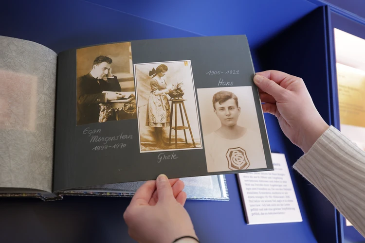 Blick in die Dauerpräsentation