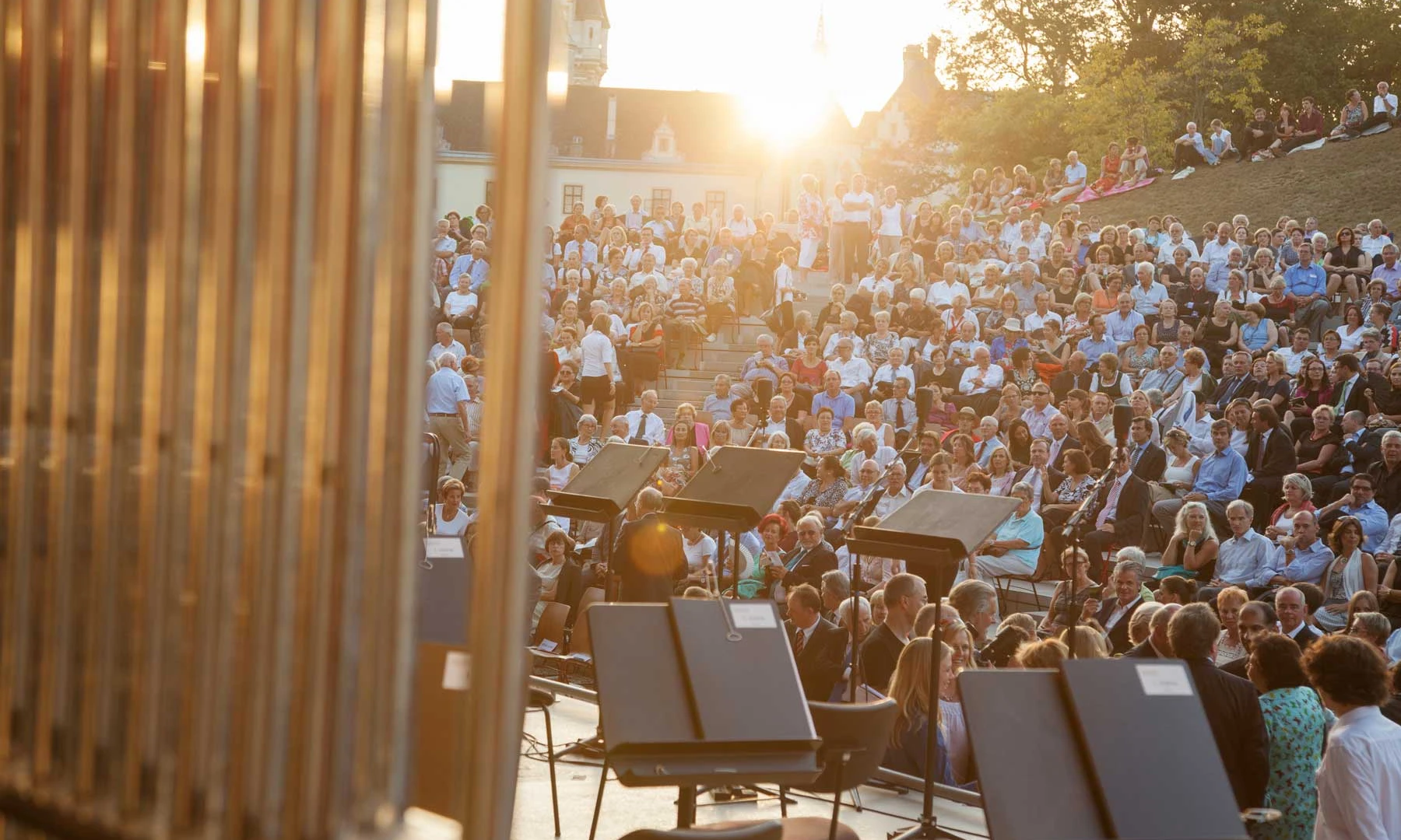 Audience at the Wolkenturm