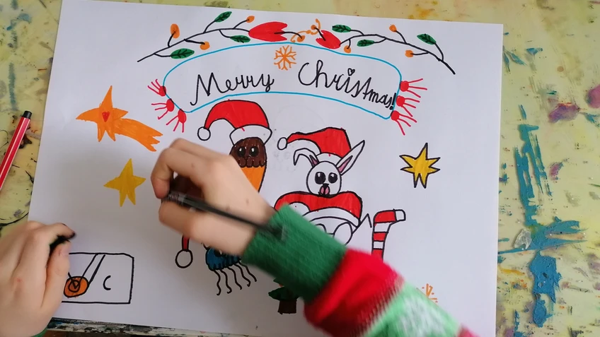 Weihnachtswerkstatt im Kunstatelier